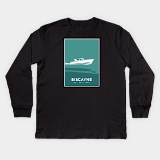 Biscayne National Park Poster Kids Long Sleeve T-Shirt